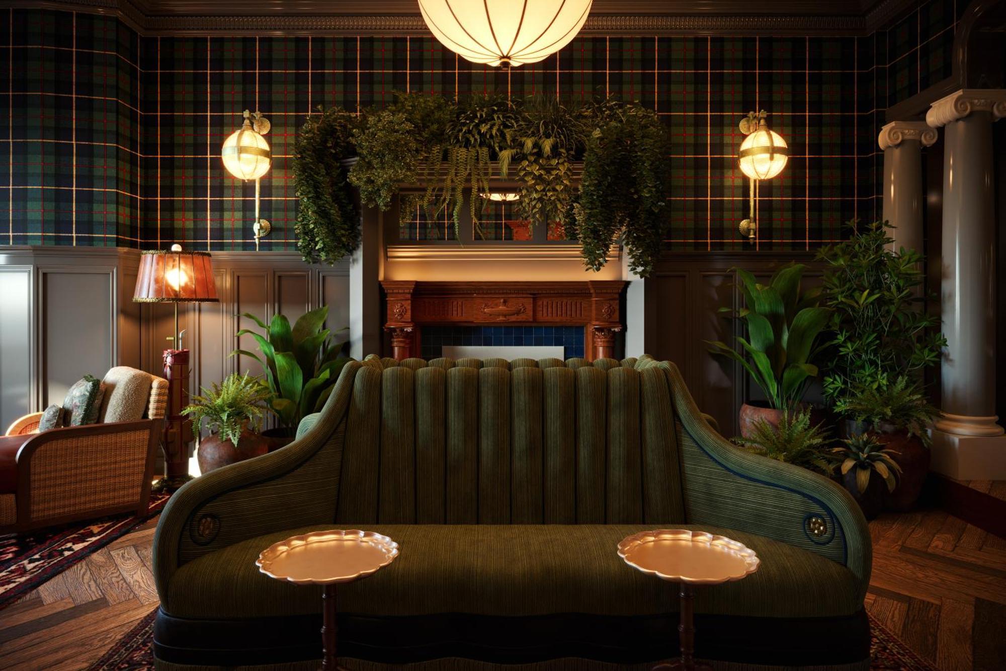 Portrush Adelphi Exterior foto The interior of the Green Room