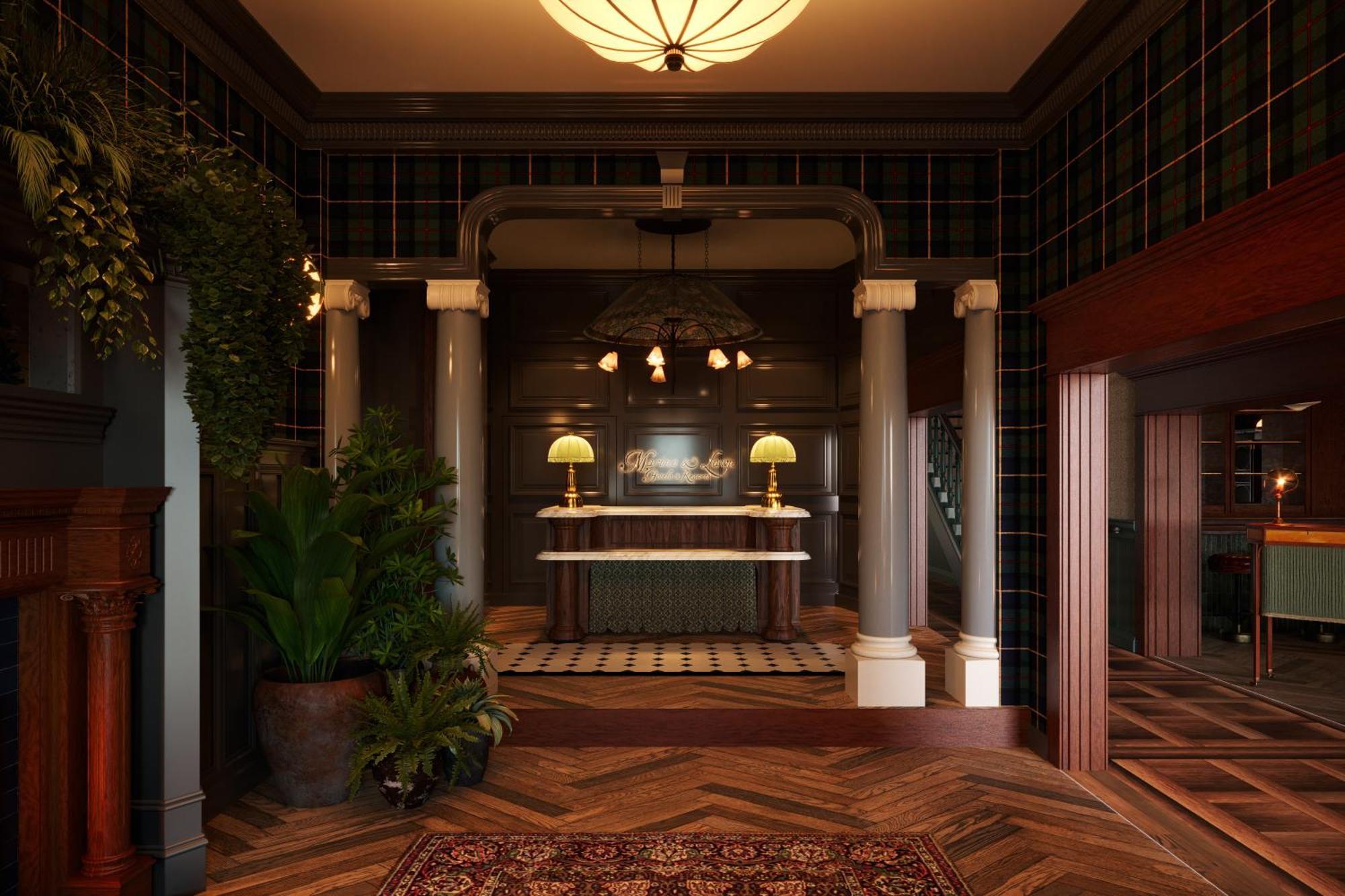 Portrush Adelphi Exterior foto Interior of the hotel